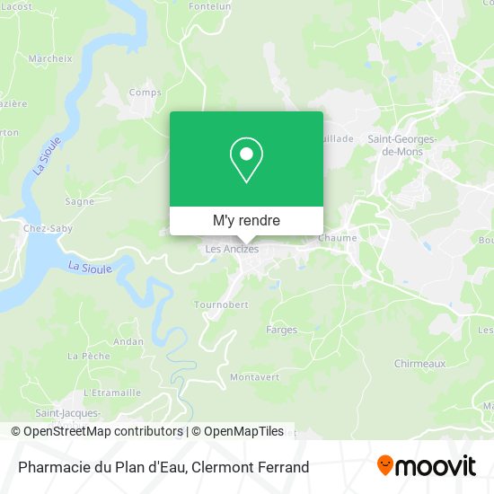 Pharmacie du Plan d'Eau plan