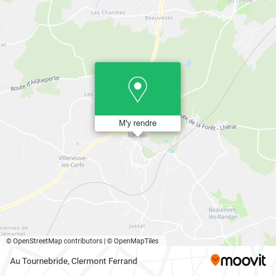 Au Tournebride plan