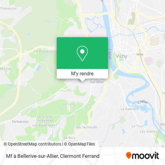 Mf à Bellerive-sur-Allier plan