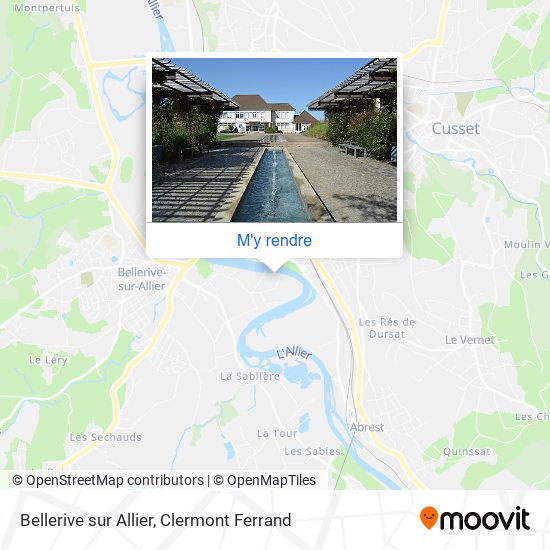 Bellerive sur Allier plan