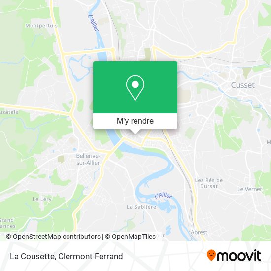 La Cousette plan