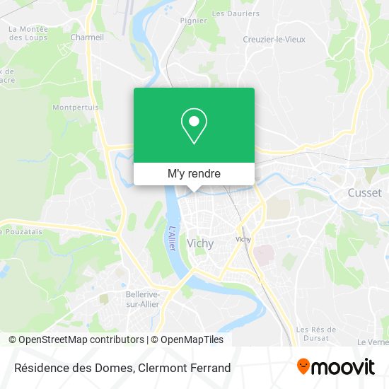 Résidence des Domes plan