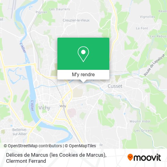 Délices de Marcus (les Cookies de Marcus) plan
