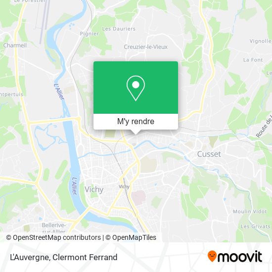 L'Auvergne plan