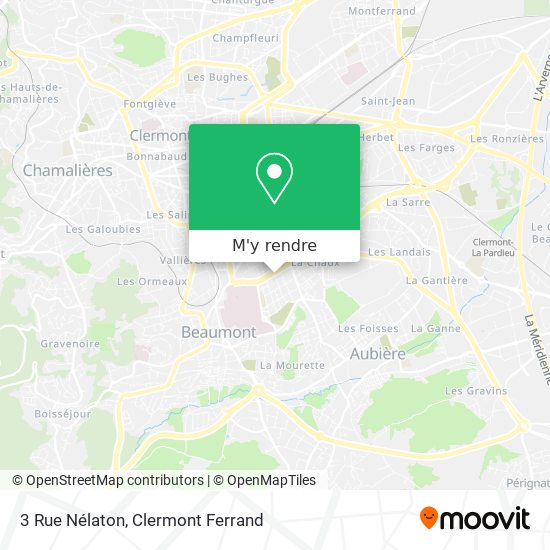 3 Rue Nélaton plan
