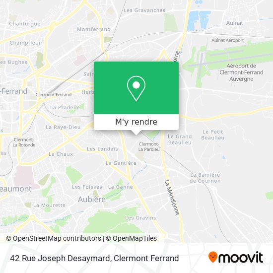 42 Rue Joseph Desaymard plan