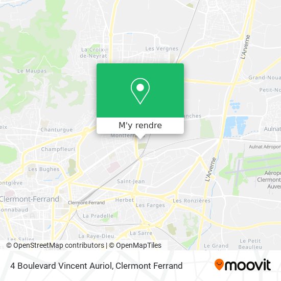 4 Boulevard Vincent Auriol plan