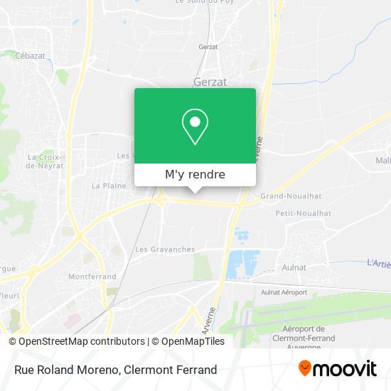 Rue Roland Moreno plan