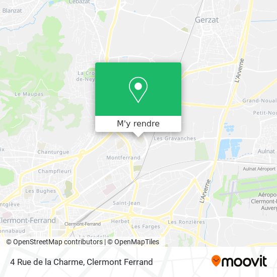 4 Rue de la Charme plan