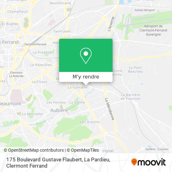 175 Boulevard Gustave Flaubert, La Pardieu plan