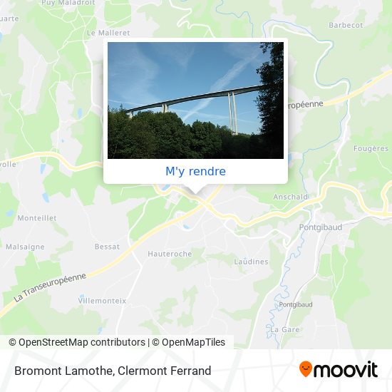 Bromont Lamothe plan