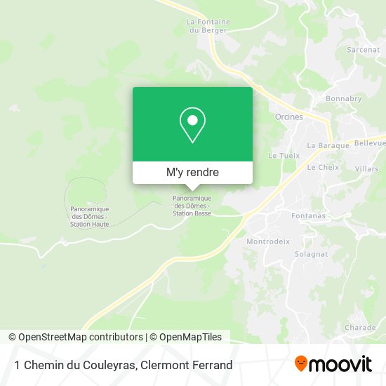1 Chemin du Couleyras plan
