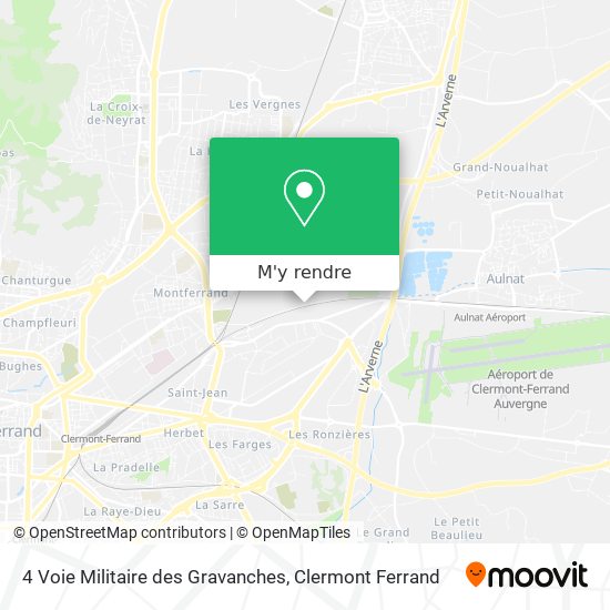 4 Voie Militaire des Gravanches plan