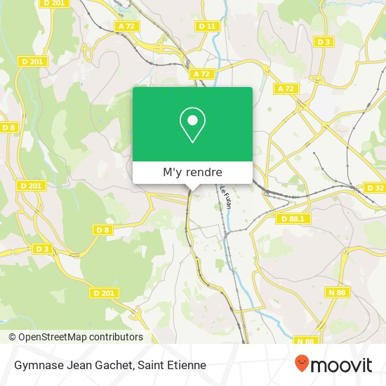 Gymnase Jean Gachet plan