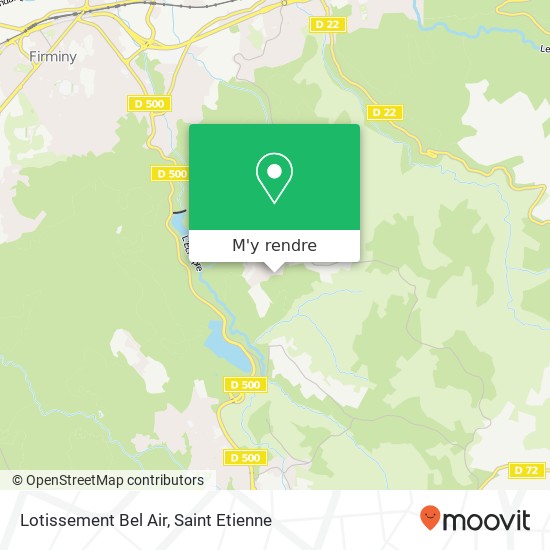 Lotissement Bel Air plan