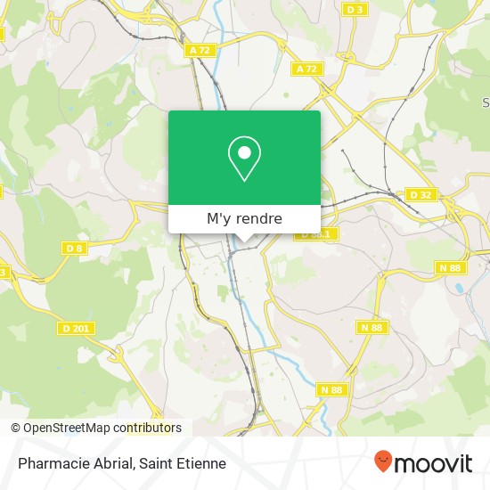 Pharmacie Abrial plan