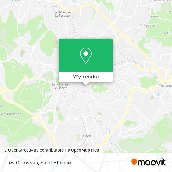 Les Colosses plan