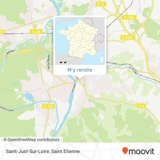 Saint-Just-Sur-Loire plan