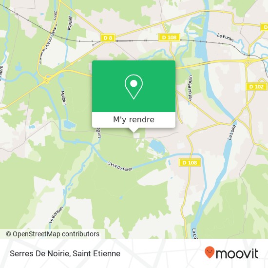 Serres De Noirie plan