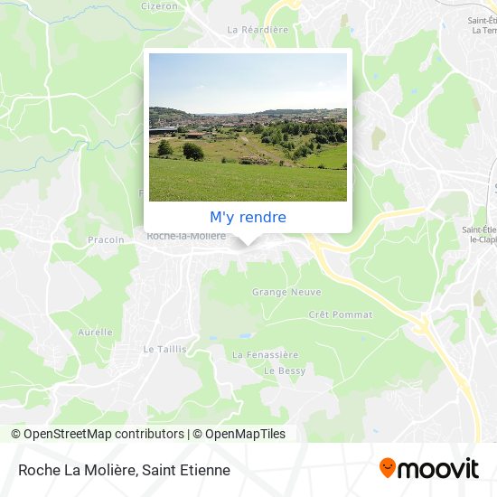 Roche La Molière plan