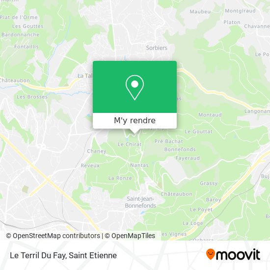 Le Terril Du Fay plan