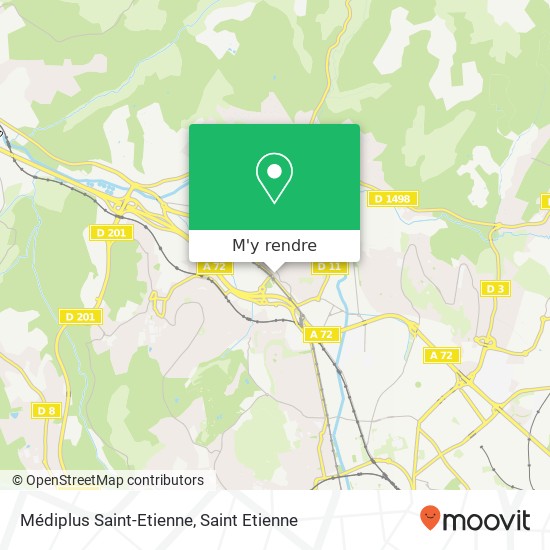 Médiplus Saint-Etienne plan