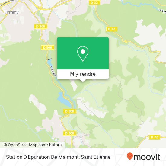 Station D'Epuration De Malmont plan