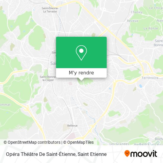 Opéra Théâtre De Saint-Étienne plan
