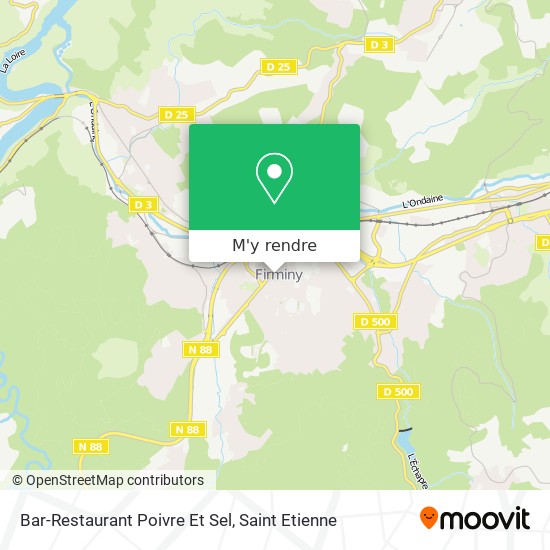 Bar-Restaurant Poivre Et Sel plan