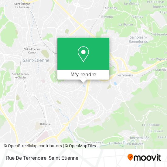Rue De Terrenoire plan