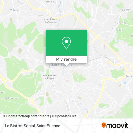 Le Bistrot Social plan