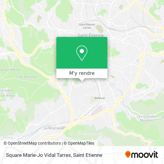 Square Marie-Jo Vidal Tarres plan