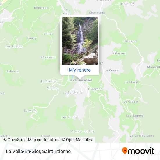 La Valla-En-Gier plan