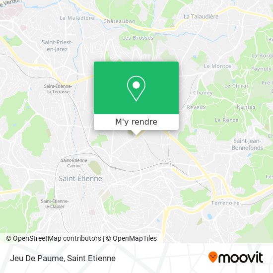 Jeu De Paume plan