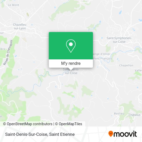 Saint-Denis-Sur-Coise plan