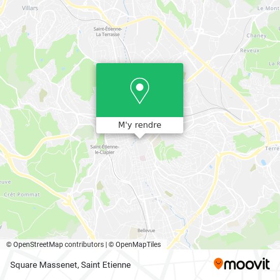 Square Massenet plan