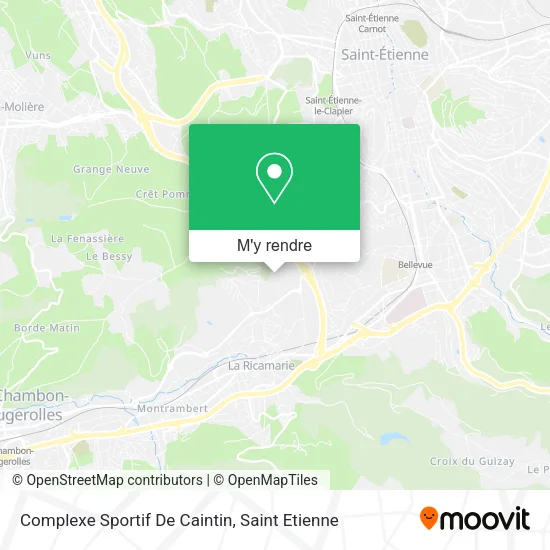 Complexe Sportif De Caintin plan