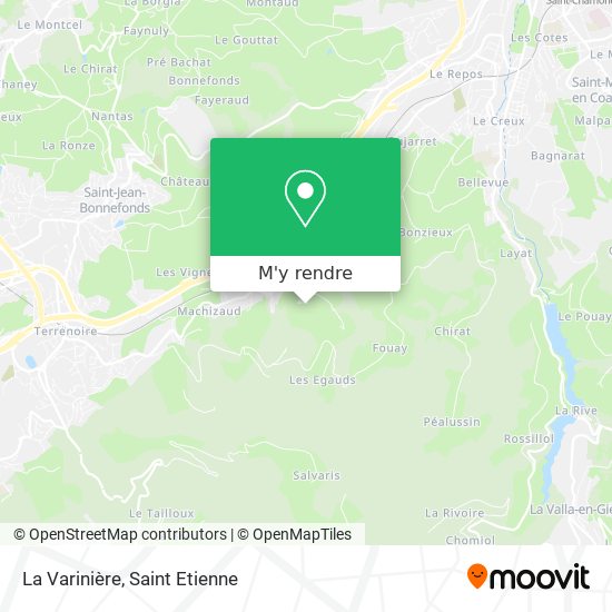 La Varinière plan