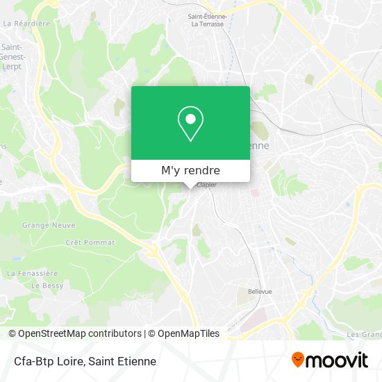 Cfa-Btp Loire plan
