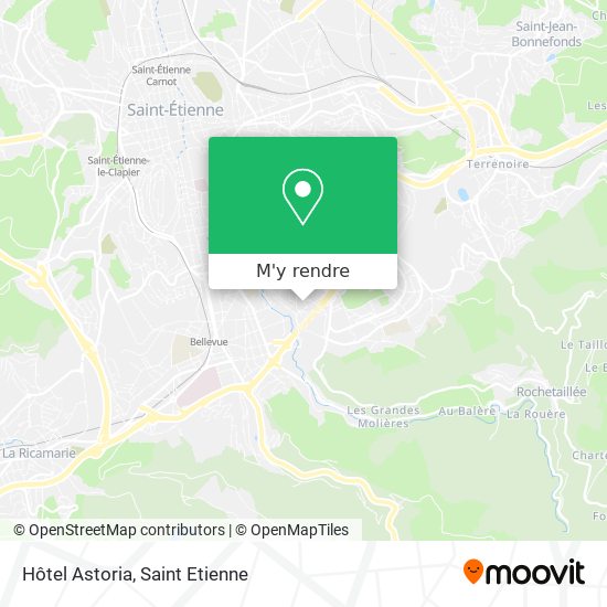 Hôtel Astoria plan