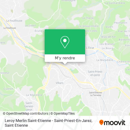 Leroy Merlin Saint-Etienne - Saint-Priest-En-Jarez plan