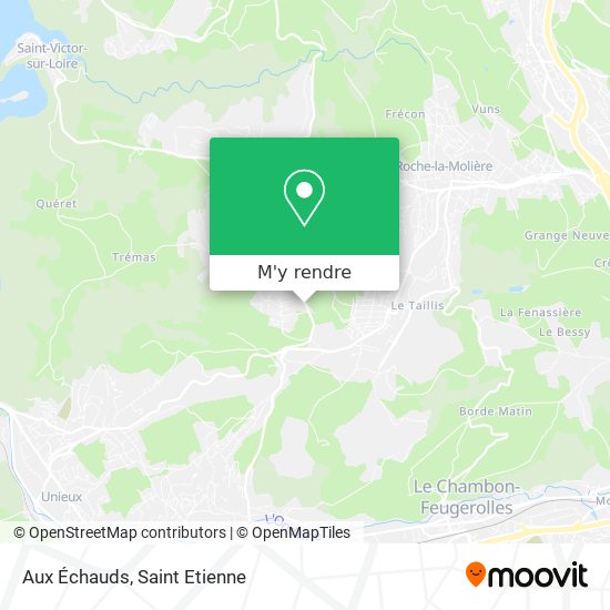Aux Échauds plan