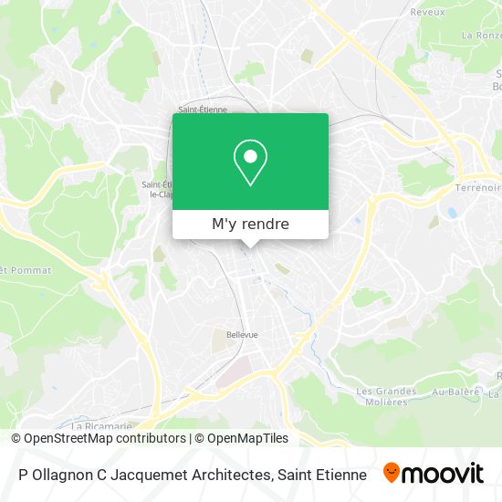 P Ollagnon C Jacquemet Architectes plan