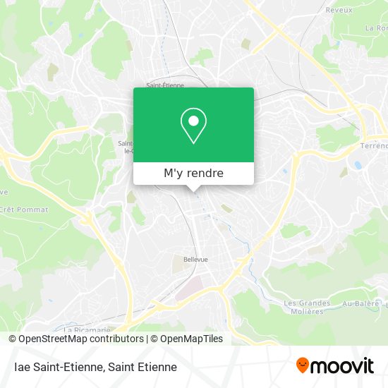 Iae Saint-Etienne plan
