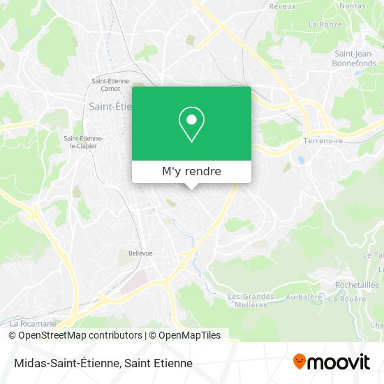 Midas-Saint-Étienne plan