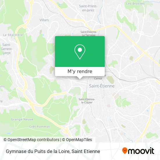 Gymnase du Puits de la Loire plan
