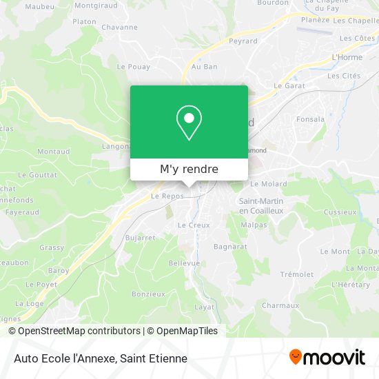 Auto Ecole l'Annexe plan