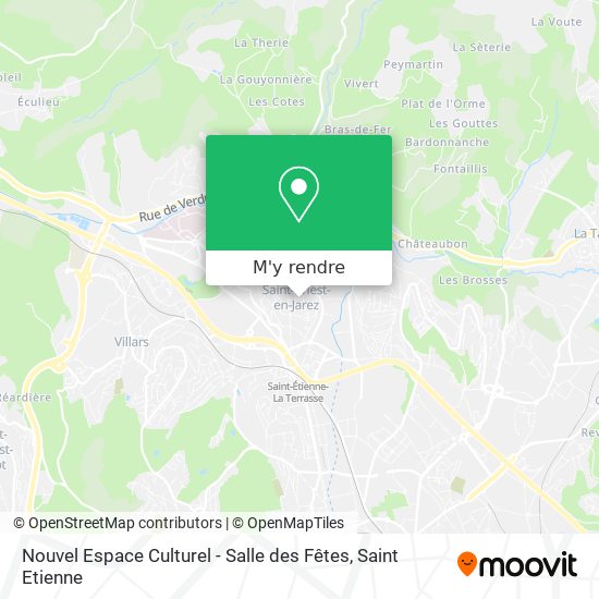 Nouvel Espace Culturel - Salle des Fêtes plan