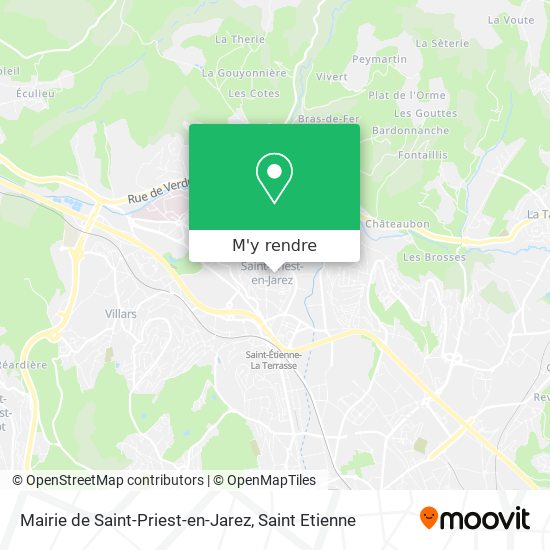 Mairie de Saint-Priest-en-Jarez plan