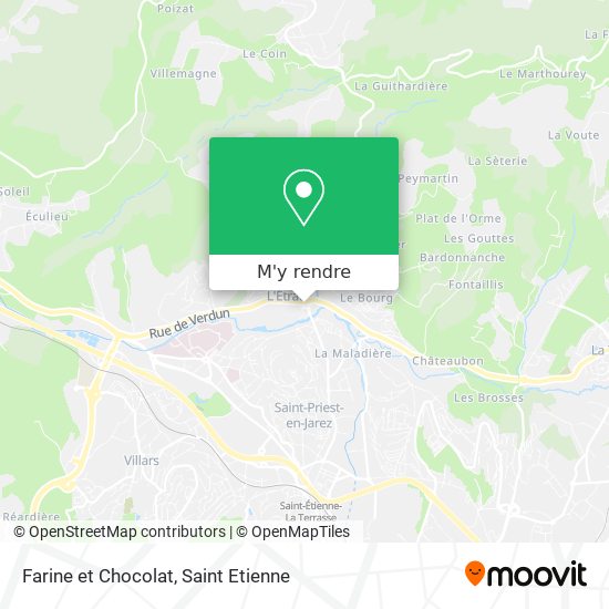 Farine et Chocolat plan